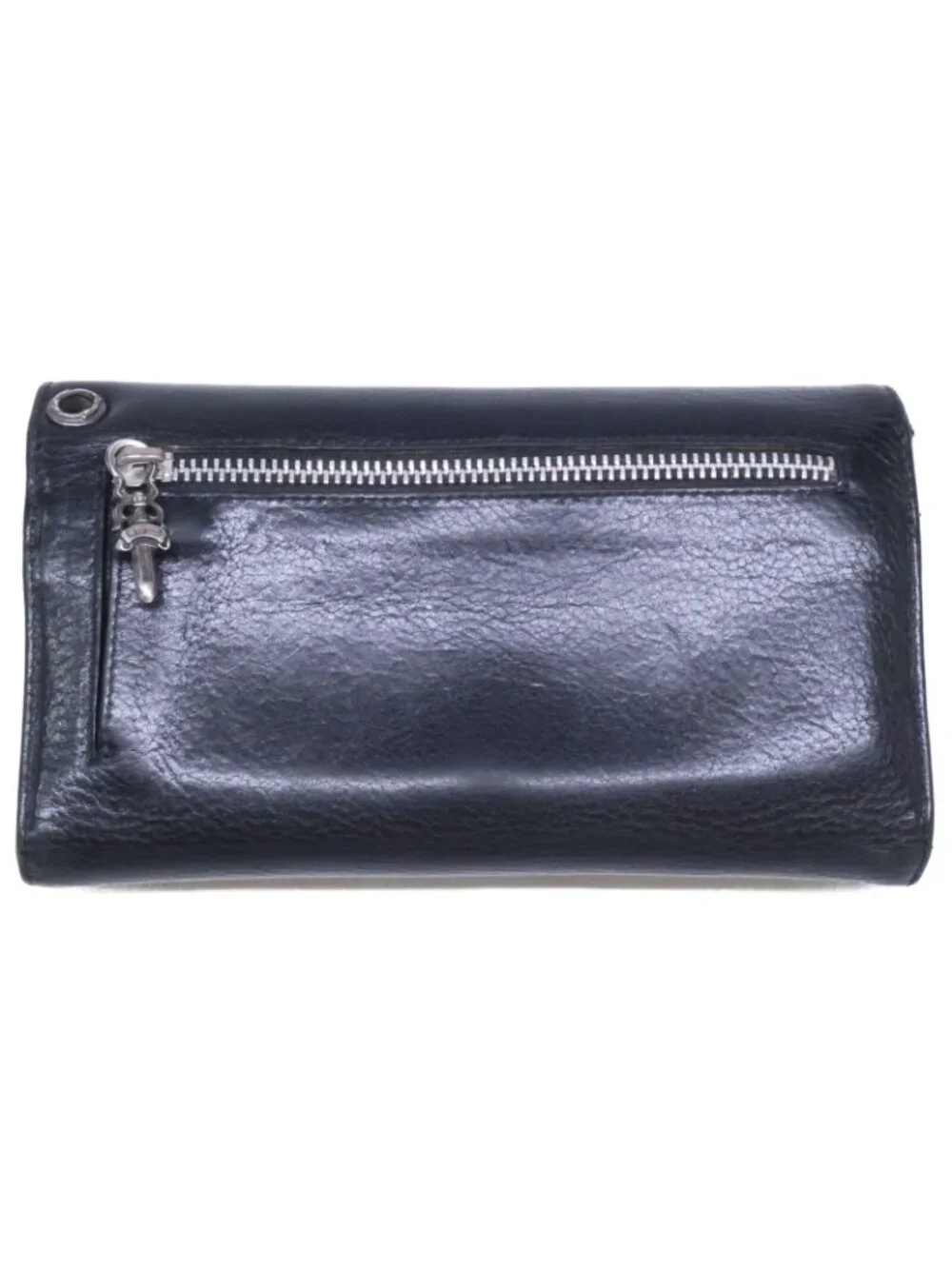 Chrome Hearts Wave BS Fluer Leather Wallet